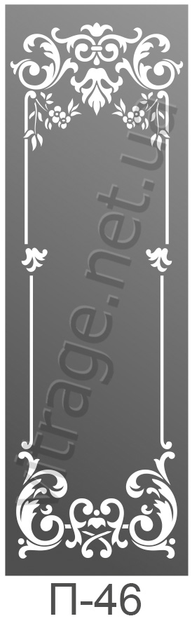 Зеркало, стекло с рисунком купить Киев