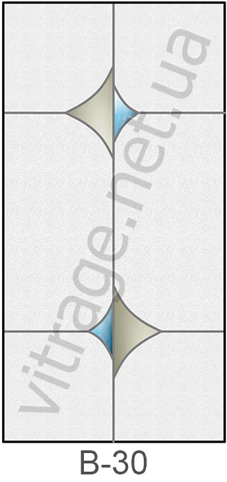 Дверные витражи купить Киев